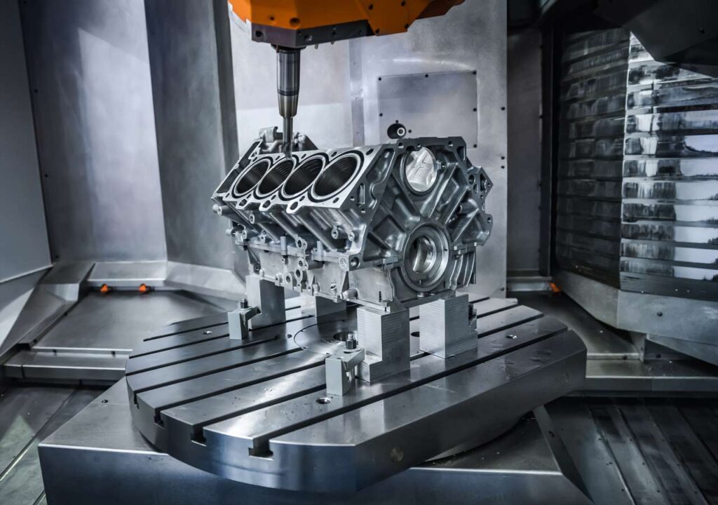 Ampio parco macchine per lavorazione metalli con frese e torni a Brescia | V. e B. Impianti Service